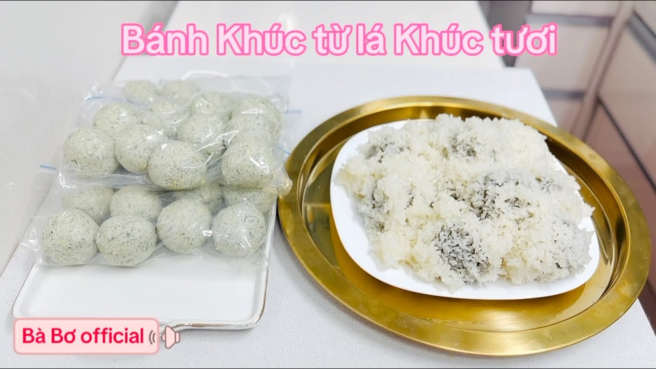 121/C&aacute;ch l&agrave;m b&aacute;nh Kh&uacute;c từ l&aacute; Kh&uacute;c tươi từ A đến Z,c&aacute;ch bảo quản b&aacute;nh kh&uacute;c sống trong ngăn đ&aacute; tủ lạnh