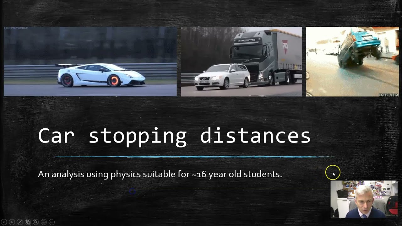 Car Stopping Distances - the physics of!