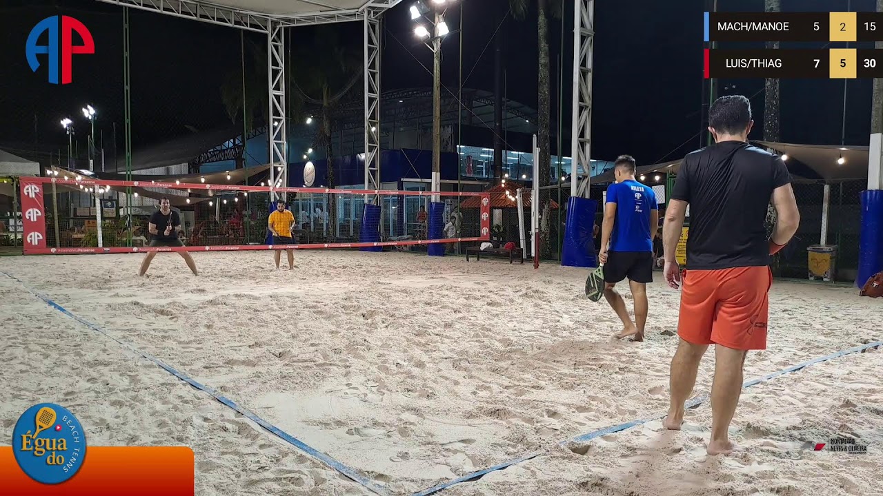 I ETAPA DO RANKING DE BEACH TENNIS 🅰️ 🅿️  FINAL MASCULINO A
MACHIDA/MANOEL X LUIS/THIAGO NICOLAU