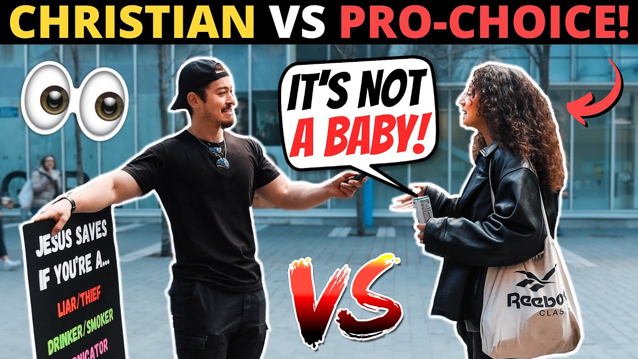 PRO-CHOICE FEMINIST VS. CHRISTIAN ABOLITIONIST!