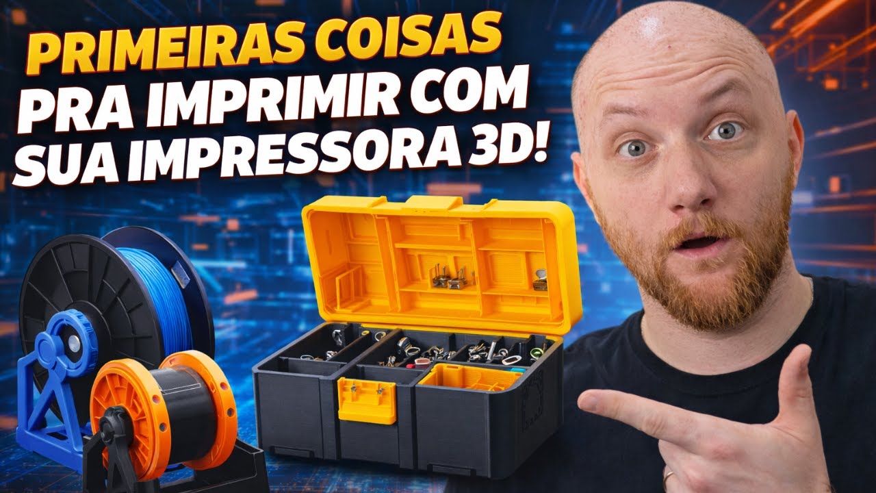 O que imprimir primeiro com sua impressora 3D - Bambu Lab