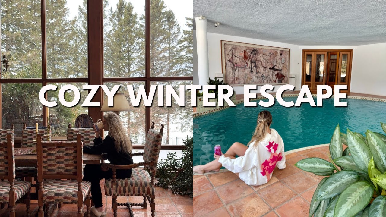 A Cozy Winter Escape | Country House Vlog, Pilates & Slow Living