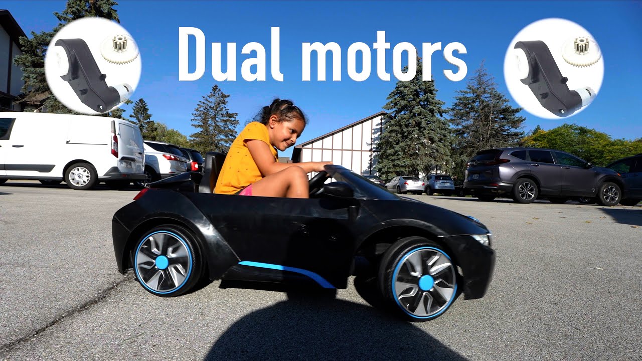 How to upgrade your power wheels to a dual motors.
