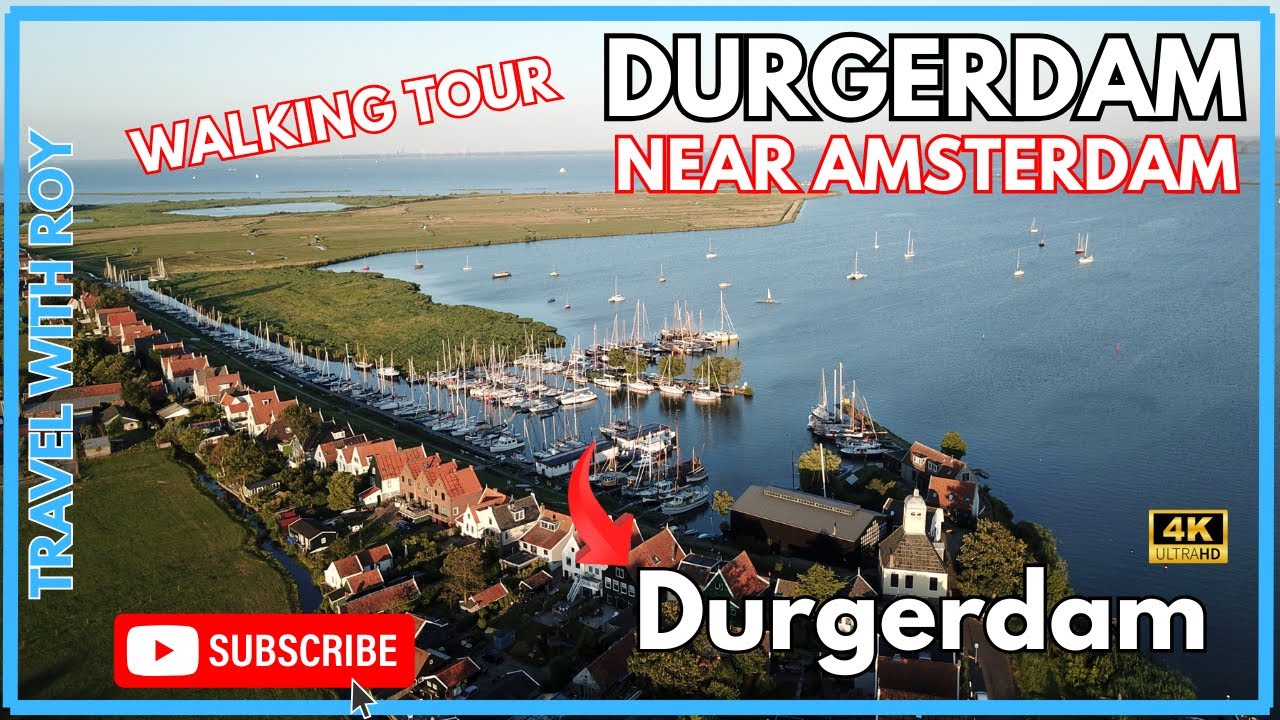 Я нашел самую красивую деревню недалеко от Амстердама (Дургердам) 🇳🇱
