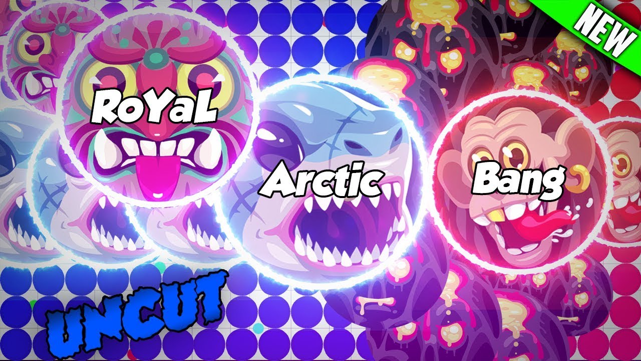 BANG ROYAL AND ARCTIC TAKEOVER AGARIO IN 2019 #UNCUT // DESTROYING TEAMS! (Agar.io Uncut)