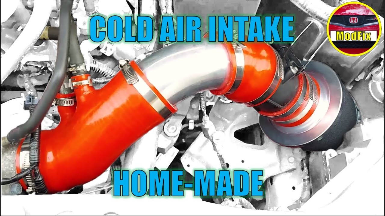 FN2 Home Made Cold Air Intake - Honda Civic Type R Mk 8 Gen CTR CAI