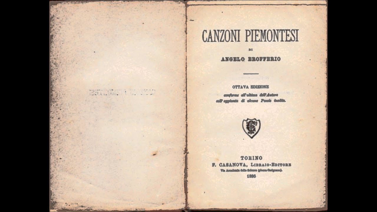 La Côpa e la Gamèla - Angelo Brofferio (1855).