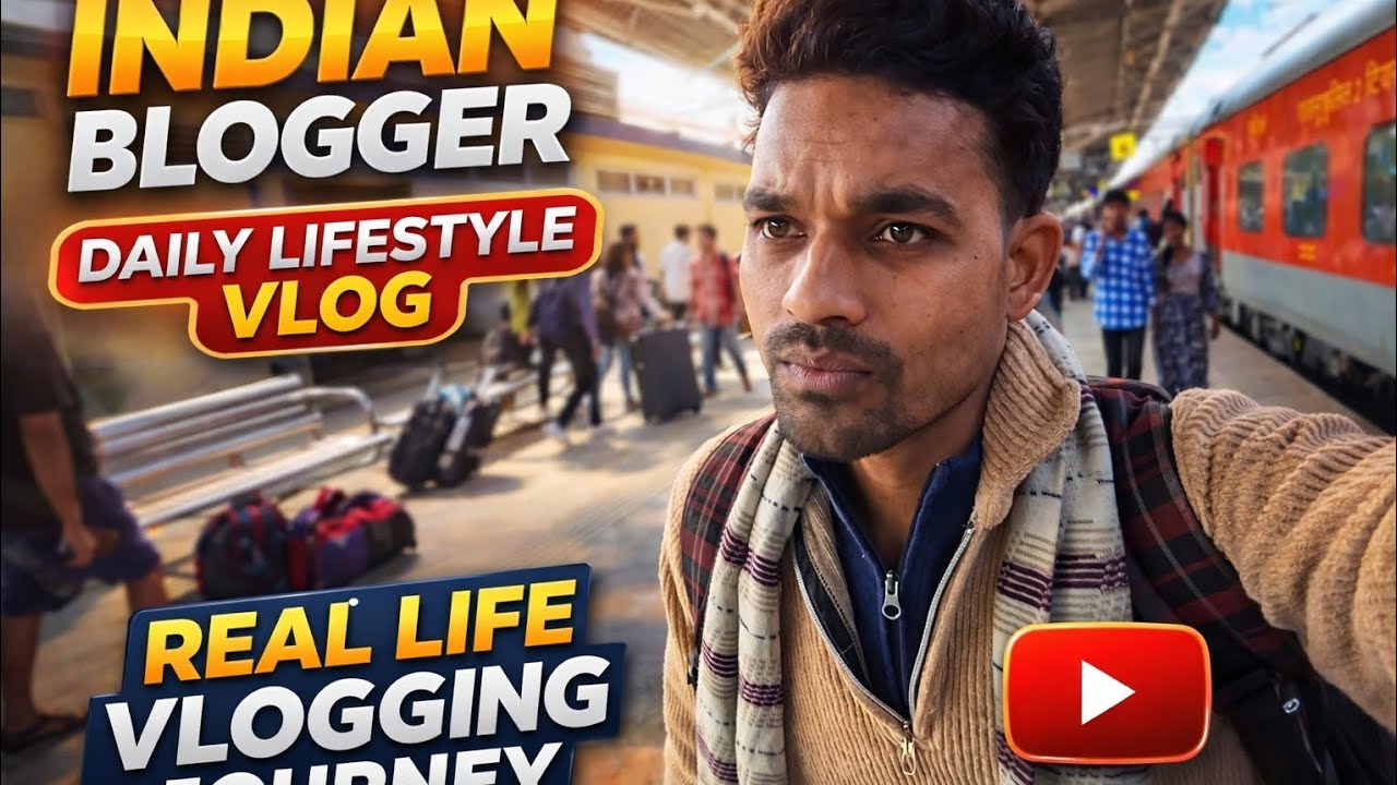 Real life indian blogger.🥺 travel journey. In India.#youtuber #blogging #india 