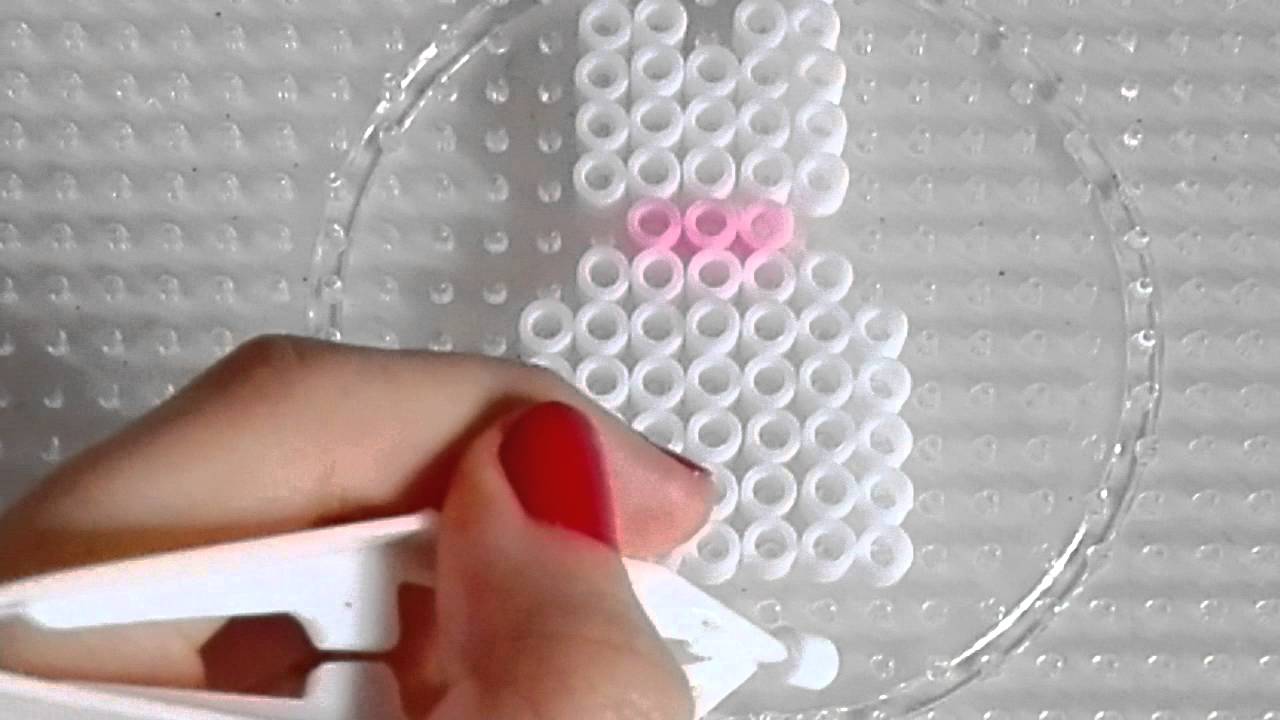 ❤Tutorial: gato con hama beads❤