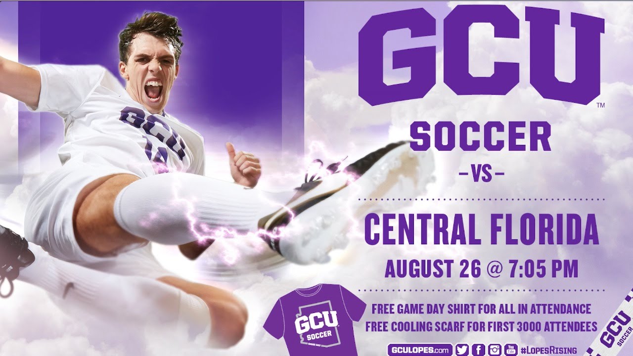 GCU Men's Soccer vs. UCF Game Promo