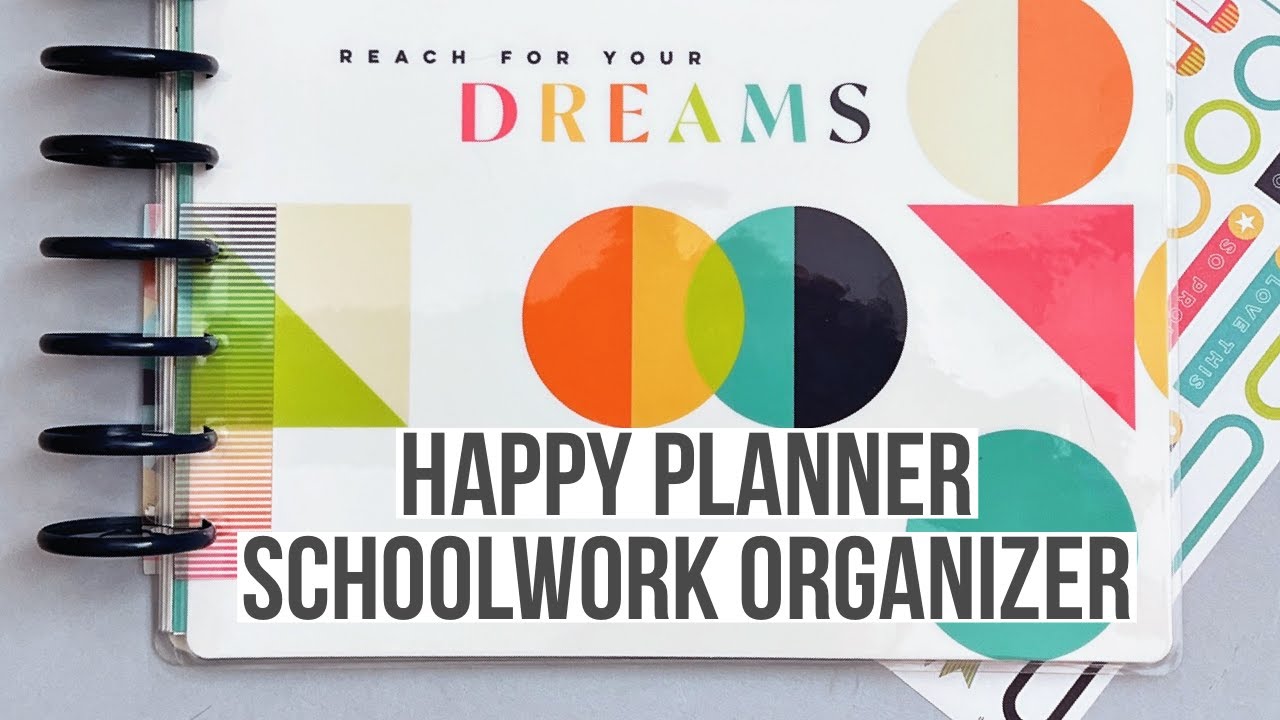 NEW 2022 Happy Planner Schoolwork Organizer Review | Back to School Release | Parents Memory Keeper
