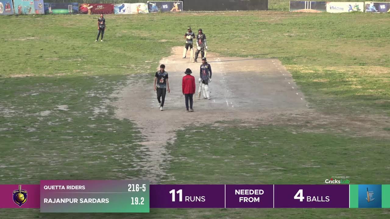 Karachi Challenge Cup1/ 05-03-2026/ Rajanpur Sardars vs Quetta Riders