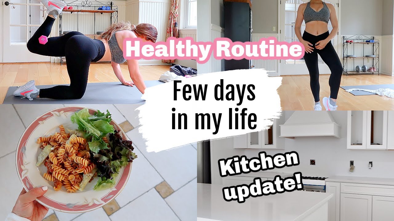 GETTING BACK ON TRACK/ Few days in my life/ Kitchen Reno update!