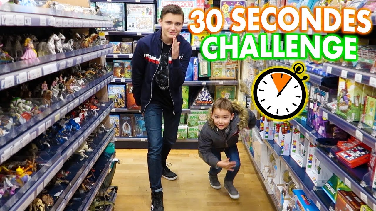 30 SECONDES CHALLENGE - Si tu trouves, j'achète !