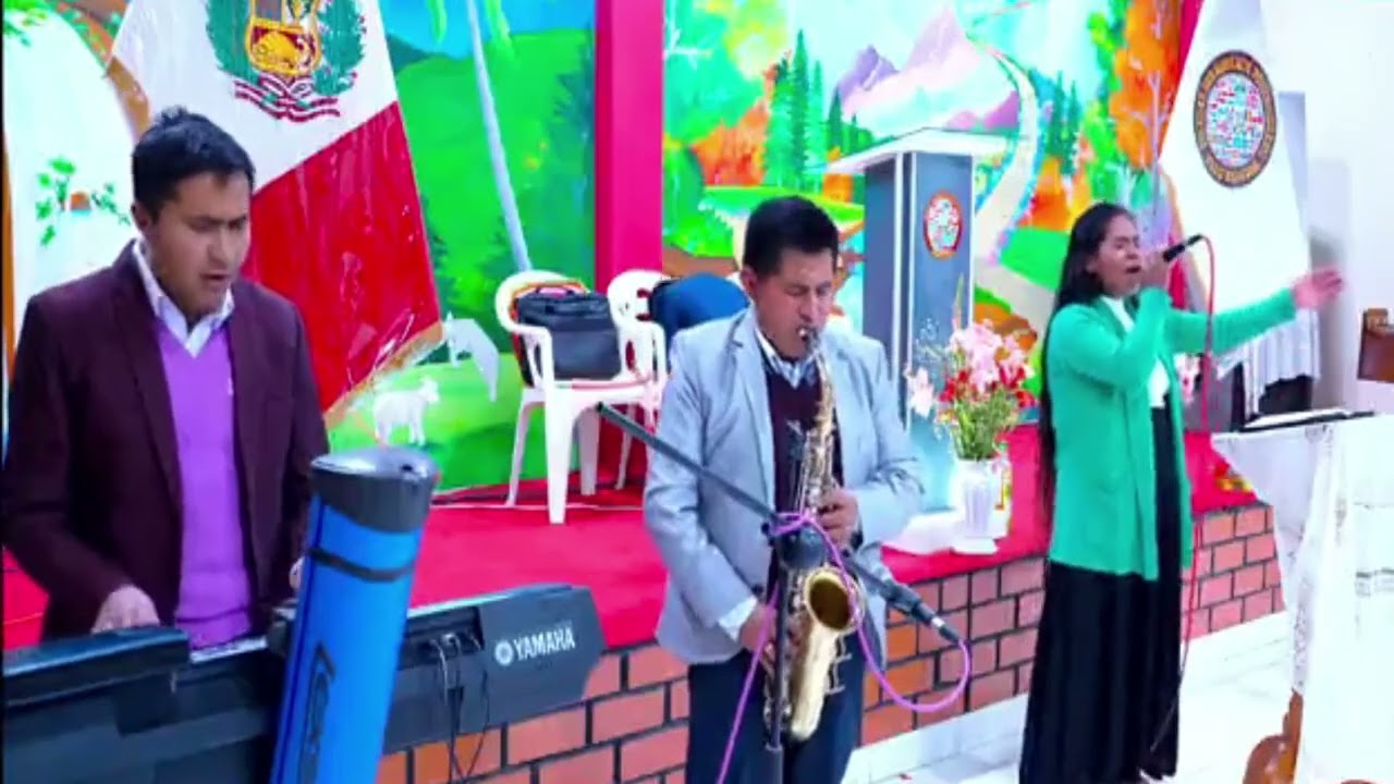 😭Triste alabanza en Quechua 😭😭 con saxos  y teclado// Huancayo Perú