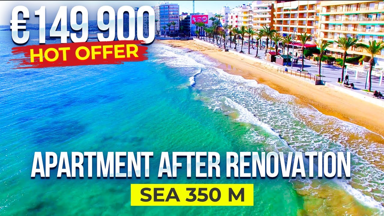 HOT OFFER 🔥 Apartment for sale after renovation, Del Cura beach 350m - Real Estate Spain
