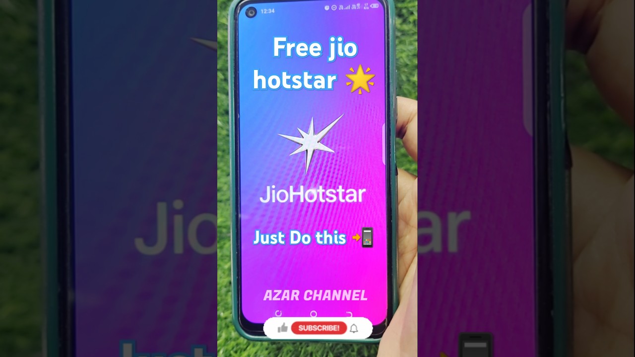 90 days free recharge for jio hotstar 🔥🌡️🌟 #azarchannel #jiohotstar #jio