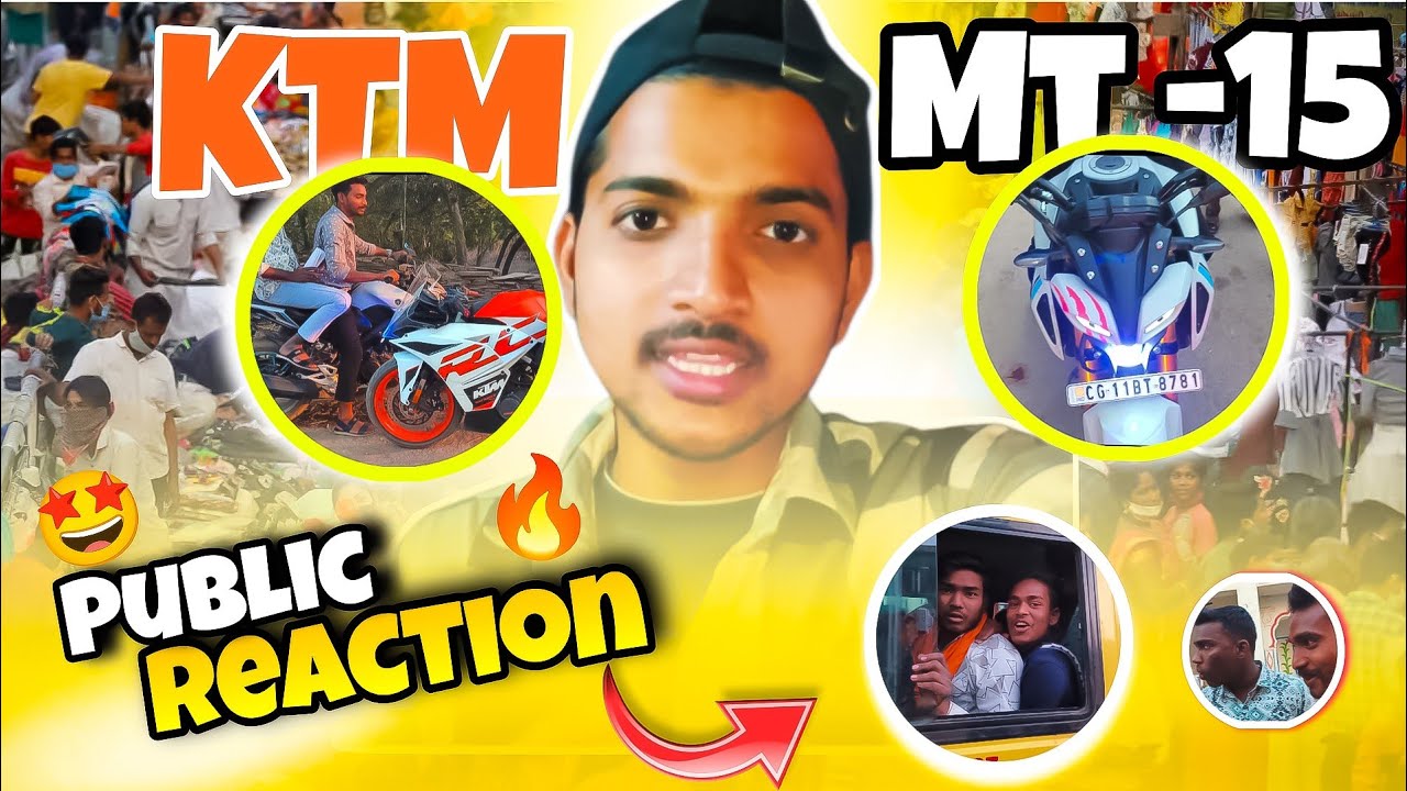 Market me KTM and MT 15 bike ka jalwa 😉 #vlog #ftmanishvlogs