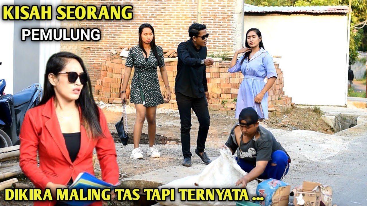 SEORANG PEMULUNG MEMBANTU BOS CANTIK YANG KESUSAHAN TAPI DIKIRA MALING LIHAT YANG TERJADI TERNYATA