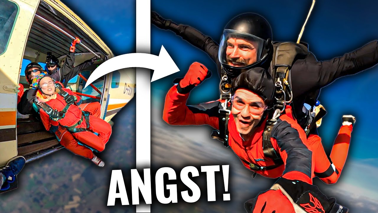ER WUSSTE VON GAR NICHTS!😳Wir waren FALLSCHIRMSPRINGEN!🪂 II VLOG 469