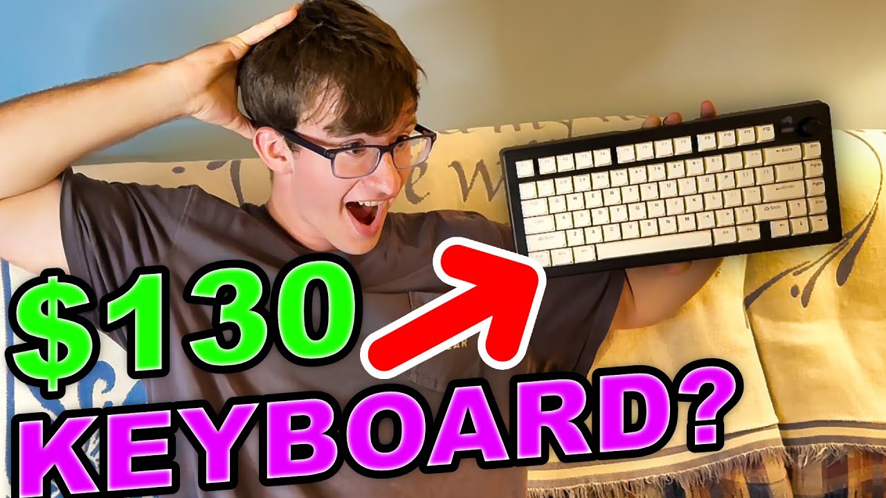 complete noob builds a $130 keyboard (chaos)