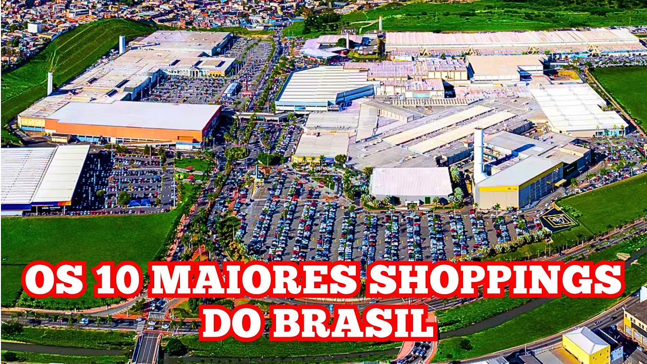 📍 Onde ficam esses shoppings tão grandes?