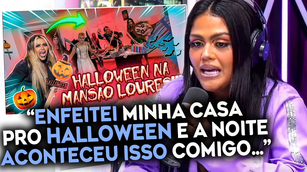 🚨 INFLUENCIADORA CAMILA LOURES relata PRESENÇA DE DEMÔNIO em FESTA PRO HALLOWEEN