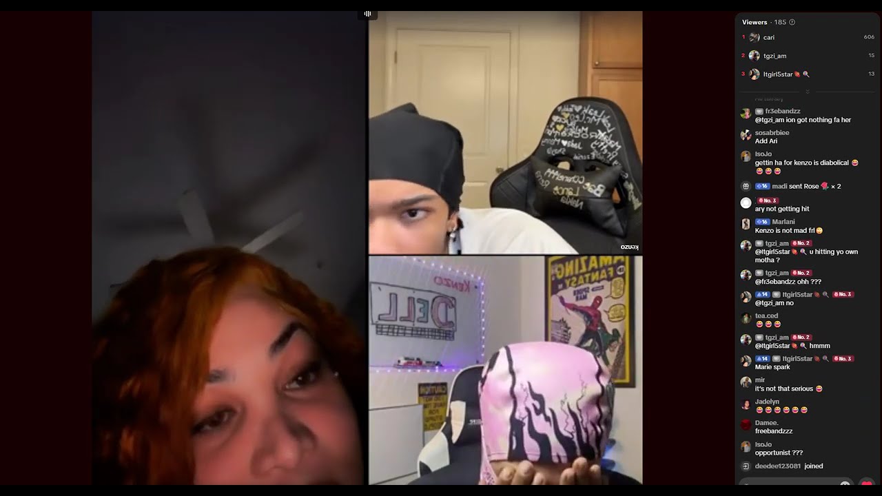 freeband joce on live with kenzo after the situation with  naomi winter