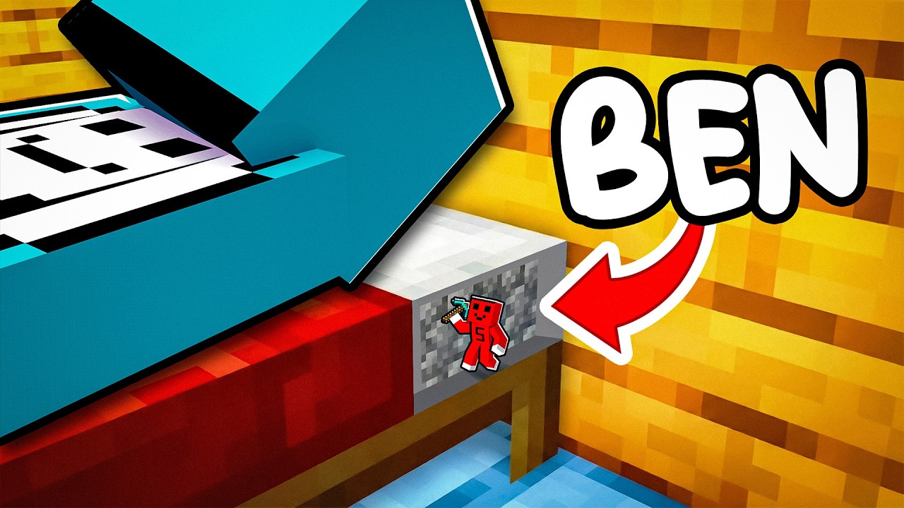 Arkadaşımın Evinde O Fark Edene Kadar Gizlice Yaşadım !! - Minecraft