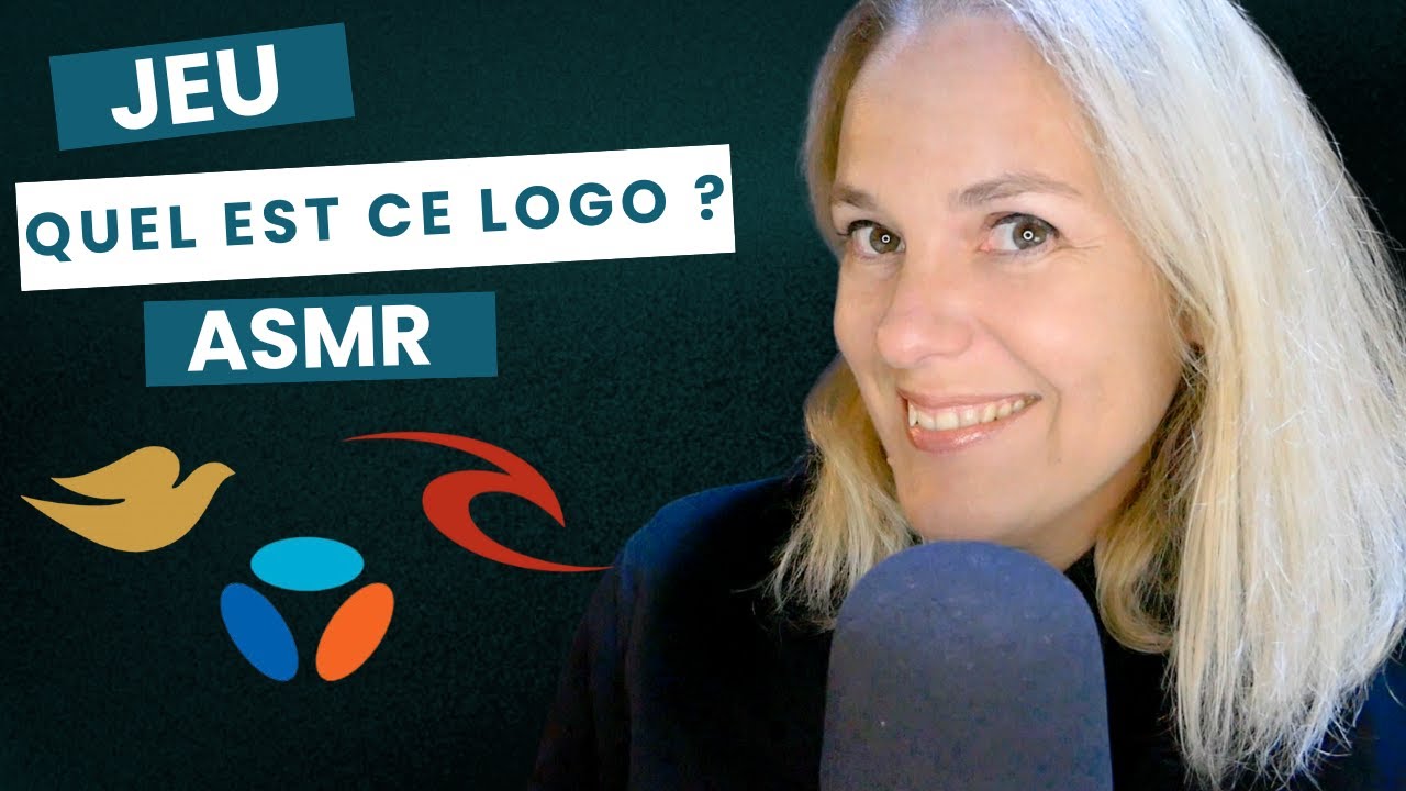 ASMR FR 🎯 Quel est ce logo ? Jeu avec Chuchotement très proche du micro