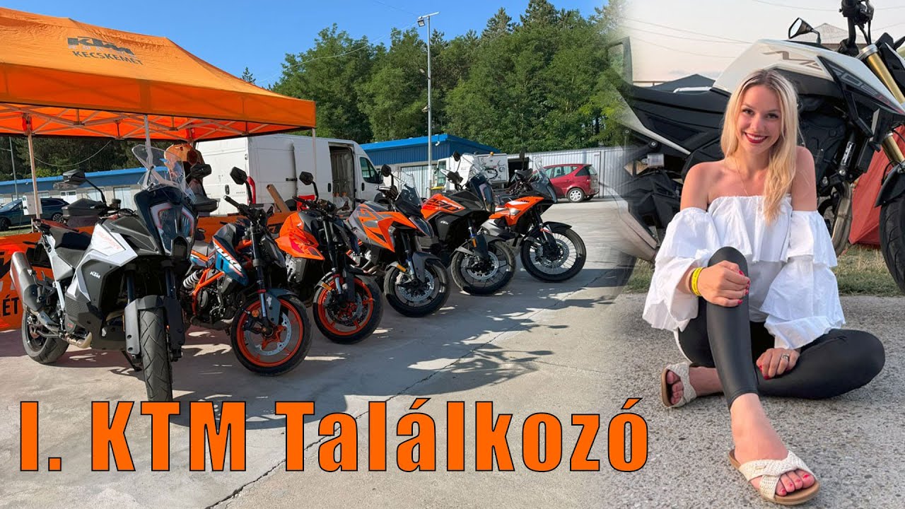 I. KTM Fesztivál Kakucson - Csajok a motoron