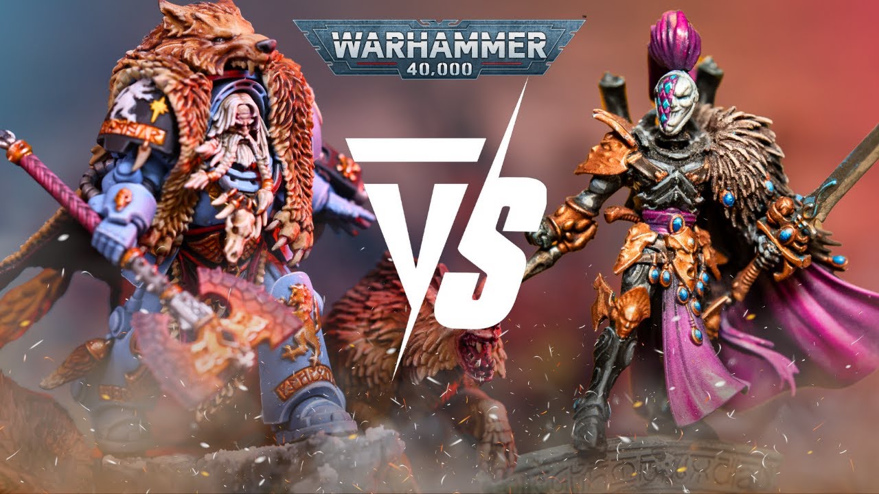 Space Wolves Vs Harlequins: 2000pts Warhammer 40K Battle Report