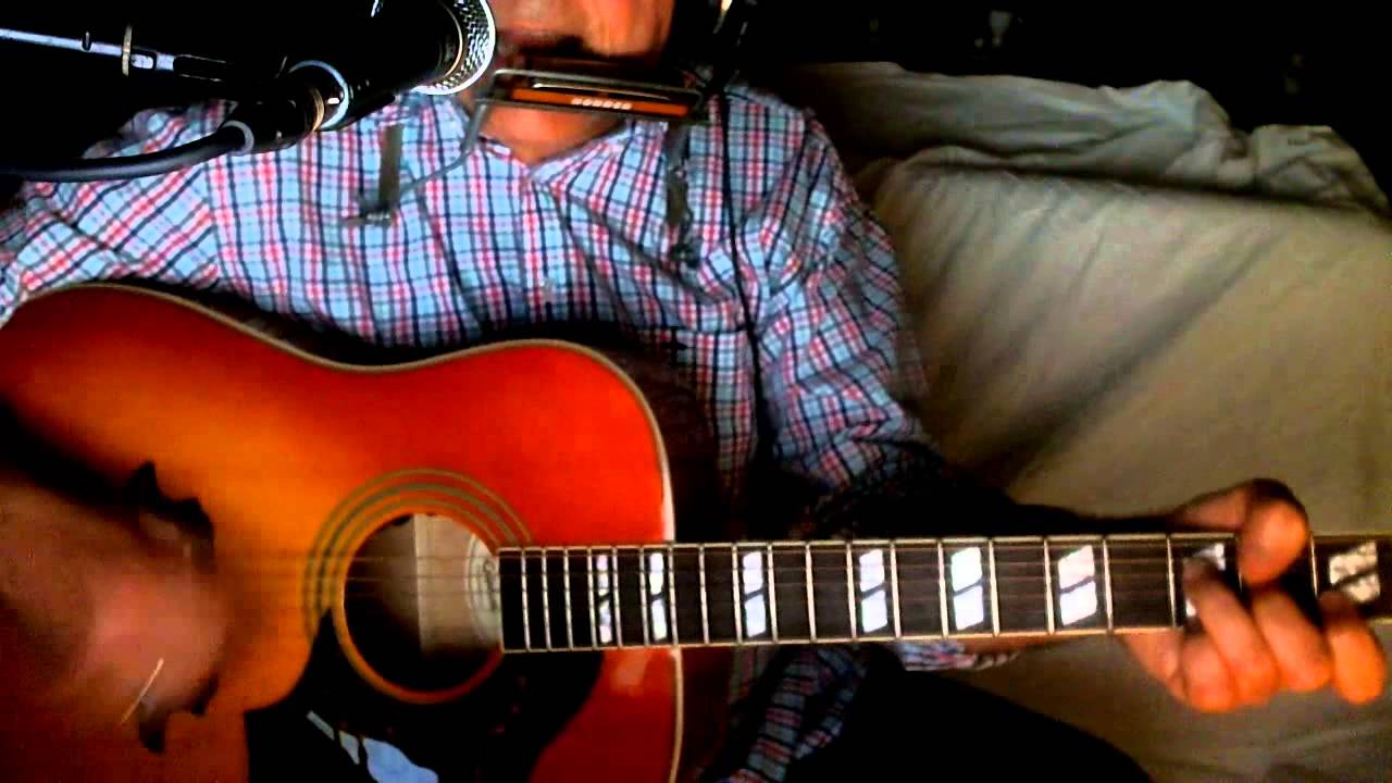 #3 ~ Tangled Up In Blue ~ Bob Dylan ~ Acoustic Cover w/ Epiphone Dove Pro & Bluesharp