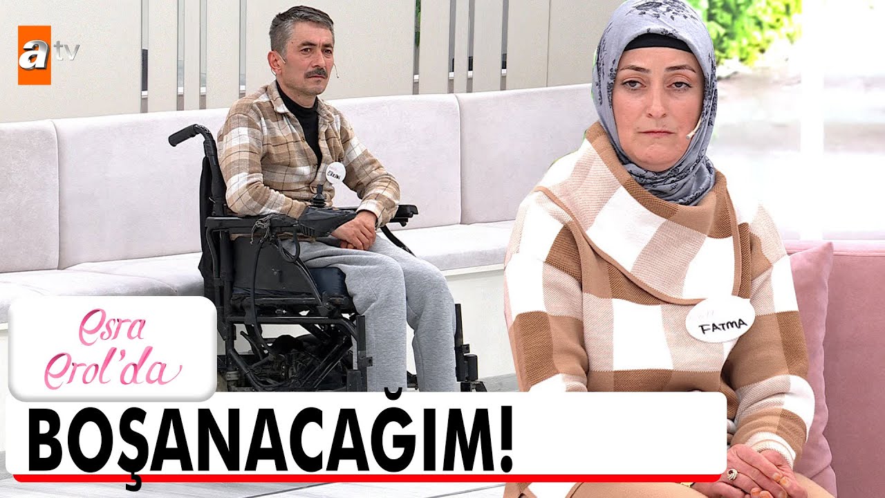 Bedensel engelli kocasını terk etti!  - Esra Erol'da