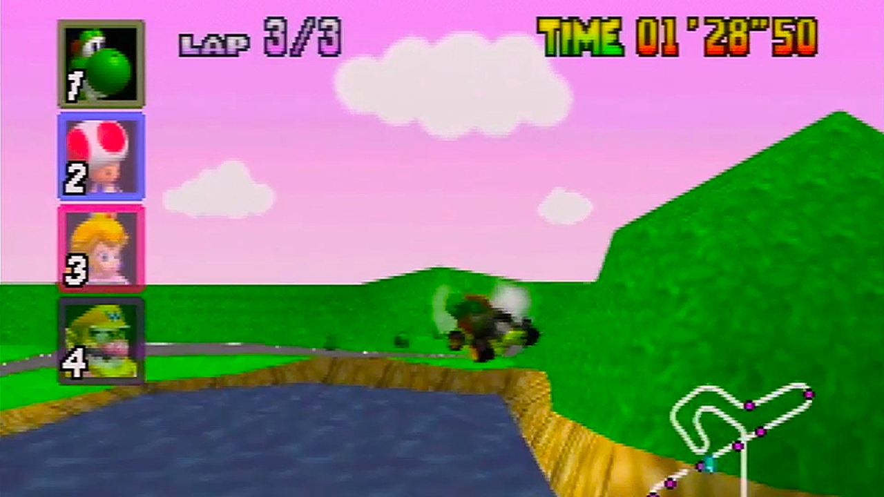Mario Kart 64 150cc All Cups (Skips) Shortcut Speedrun 25:49 (Former WR)