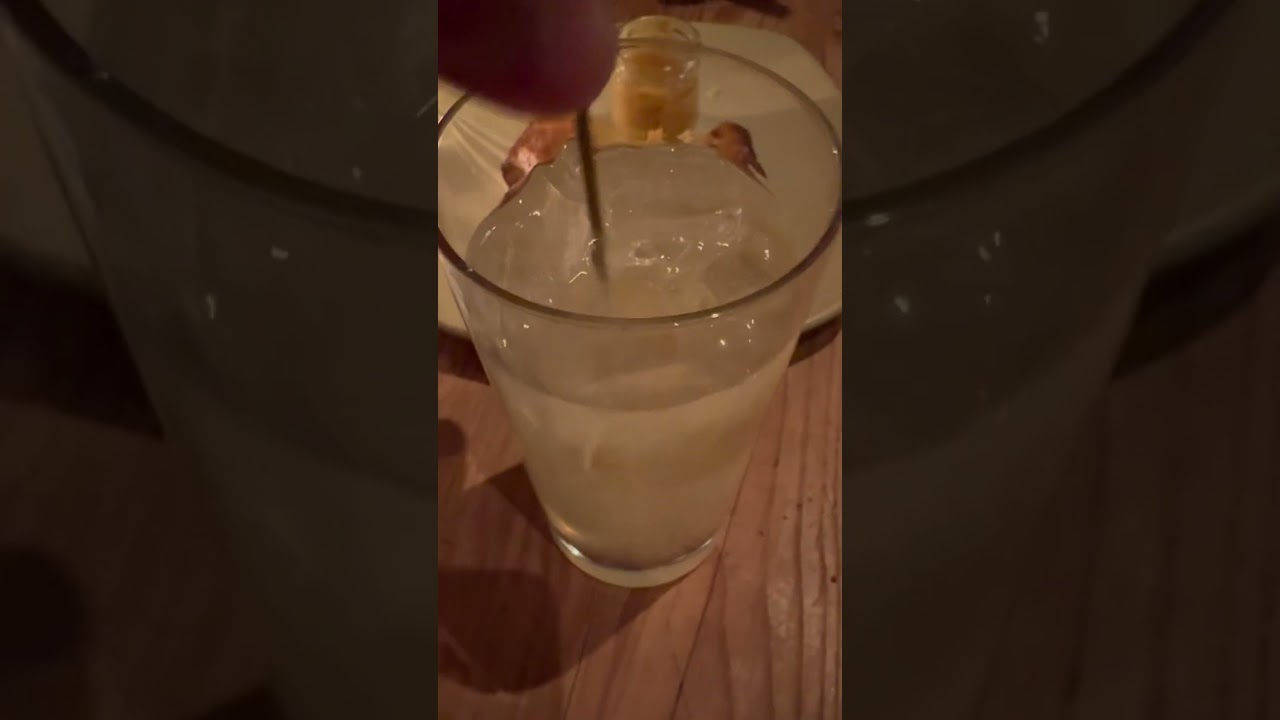Talulas garden restaurant: Beekeeper, ginger, lemon local vodka