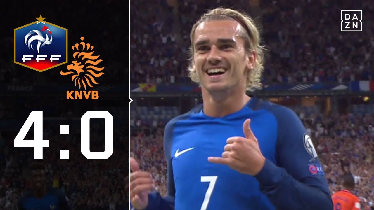 Frankreich deklassiert Elftal: Frankreich - Niederlande 4:0 | Highlights | WM-Quali | DAZN