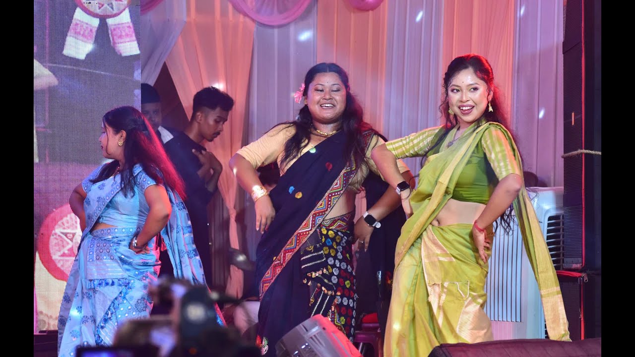 Huoroni Dance Group Live Dance Perform Bongaigaon College Freshers Day 2023
