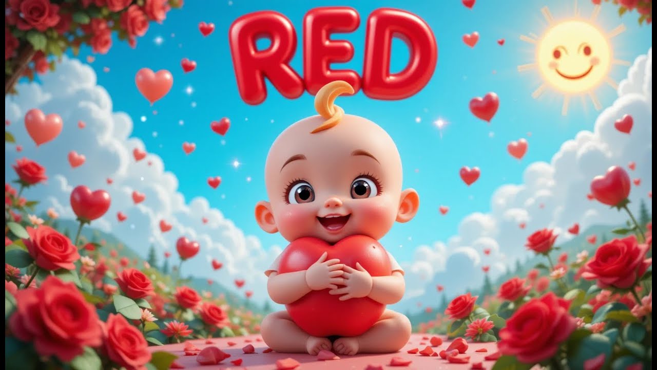 Color Around Us | Learn Colors with Fun Songs and Bright Animations | Educational Rhyme for Kids 🎨🌈✨
