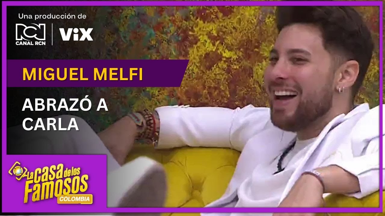 Karen habló con Miguel Melfi sobre su abrazo en La casa de los famosos Colombia
