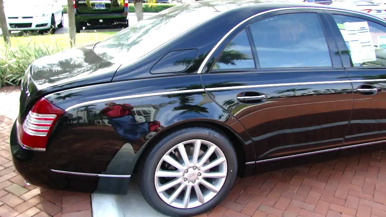 Black 2012 Maybach 57S
