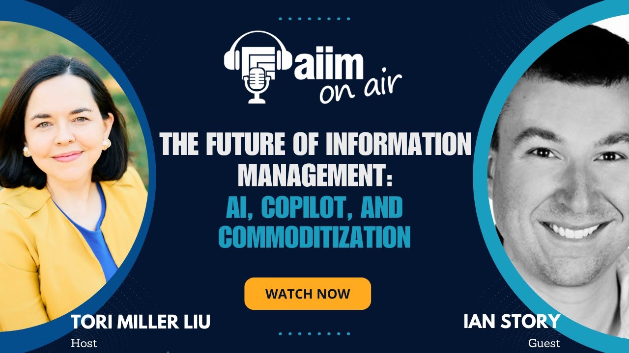 The Future of Information Management: AI, Copilot, and Commoditization