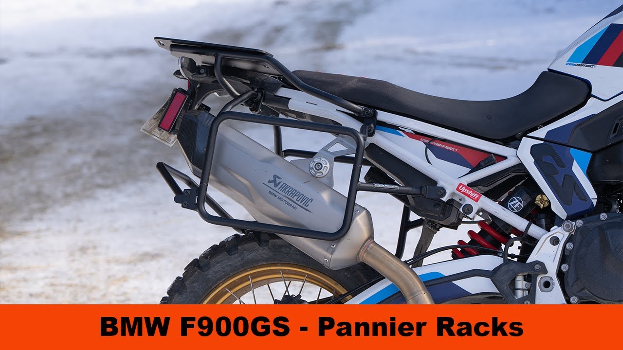 BMW F900GS Pannier Racks Installation Guide