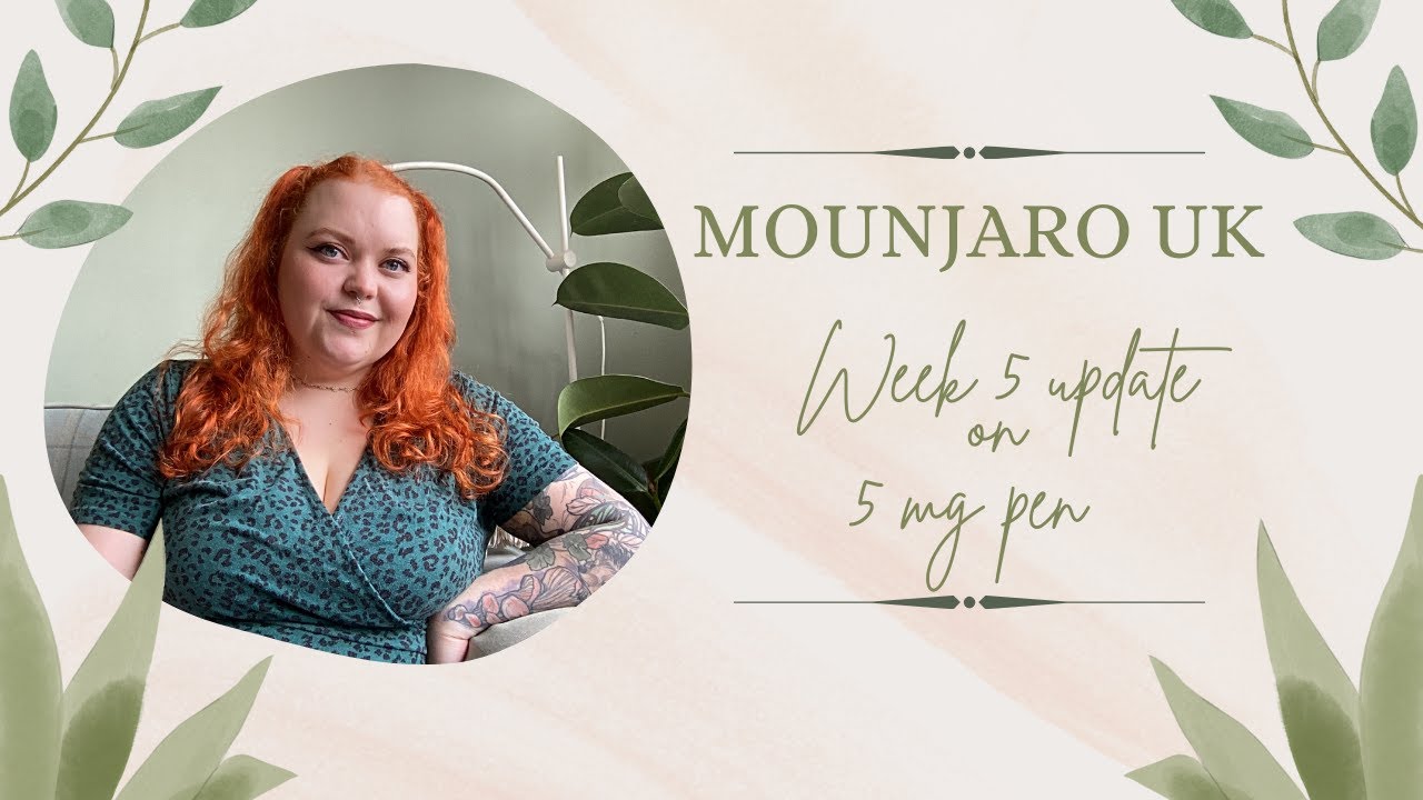 MOUNJARO UK — Прогресс 5-й недели | Учимся доверять процессу