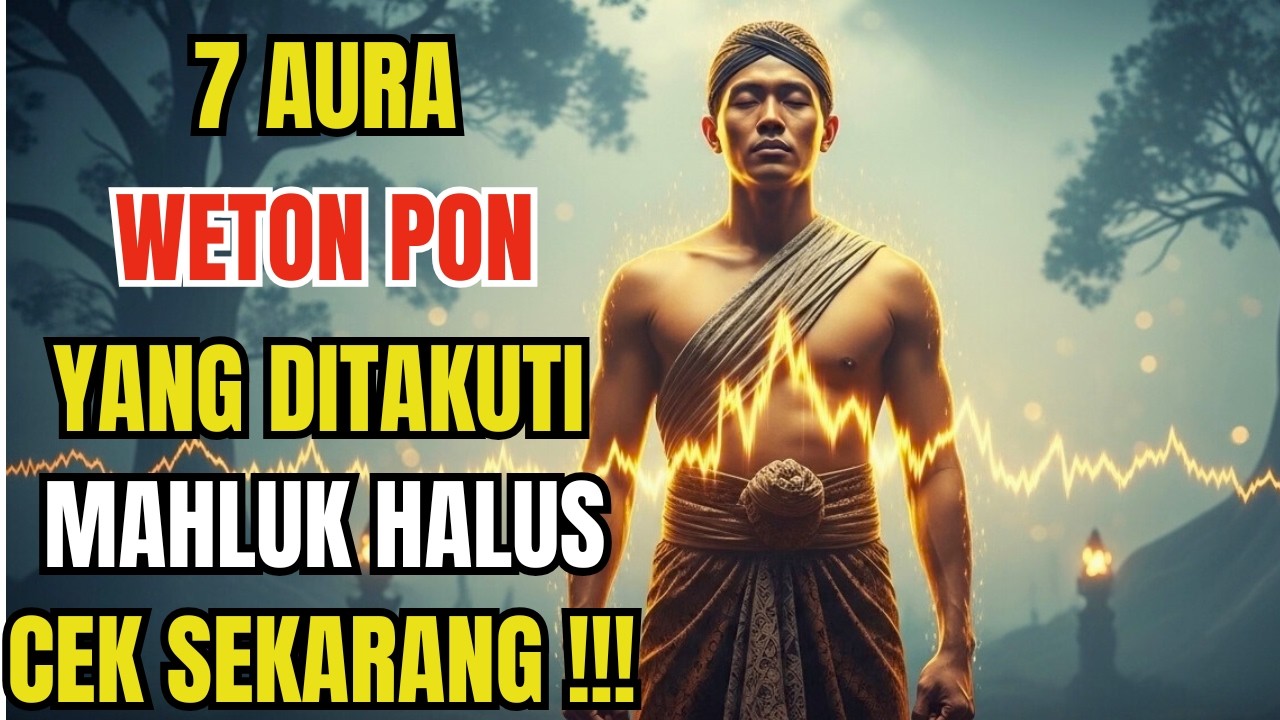 Weton Terpilih !! RAHASIA PRIMBON! WETON PON PUNYA ENERGI PALING KUAT DI ANTARA YANG LAIN!