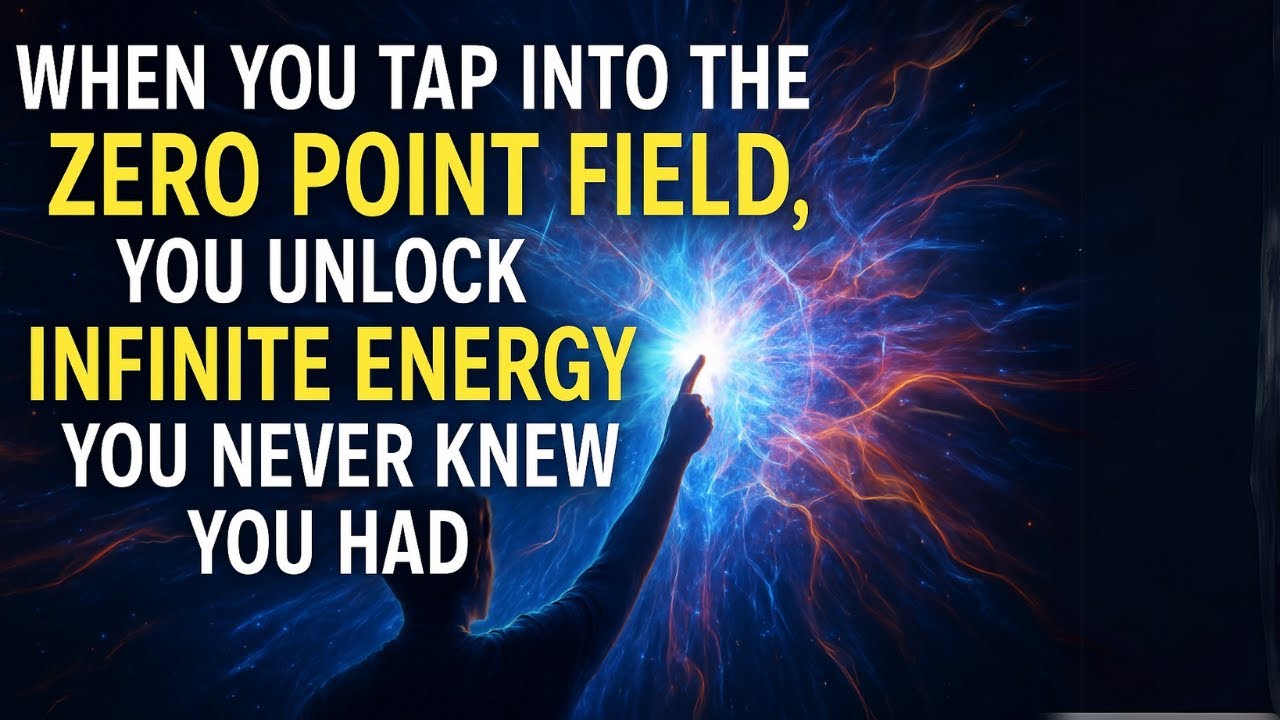 “Most People Ignore This: When You Tap Into the Zero Point Field, You Access Limitless Power”