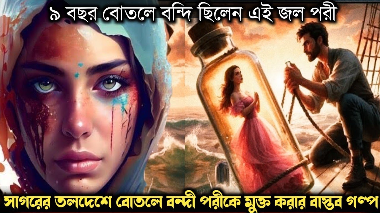 ৯ বছর পর সাগরের নিচ থেকে বোতলে বন্দি পরীকে মুক্ত করে নাবিক (সত্য ঘটনা) Bangla horror real life story