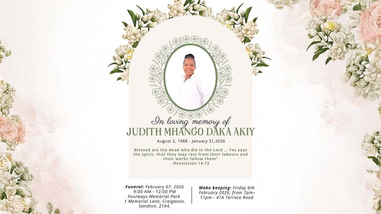 In Loving Memory of Judith Mhango Daka Akiy