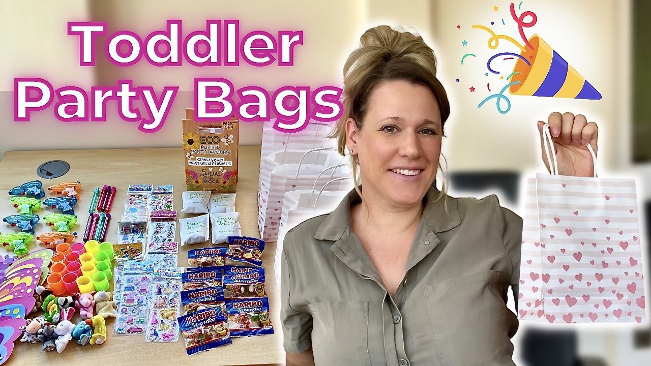 PARTY GOODY BAGS FOR 2 YEAR OLDS - Toddler Party Bag Fillers UK
