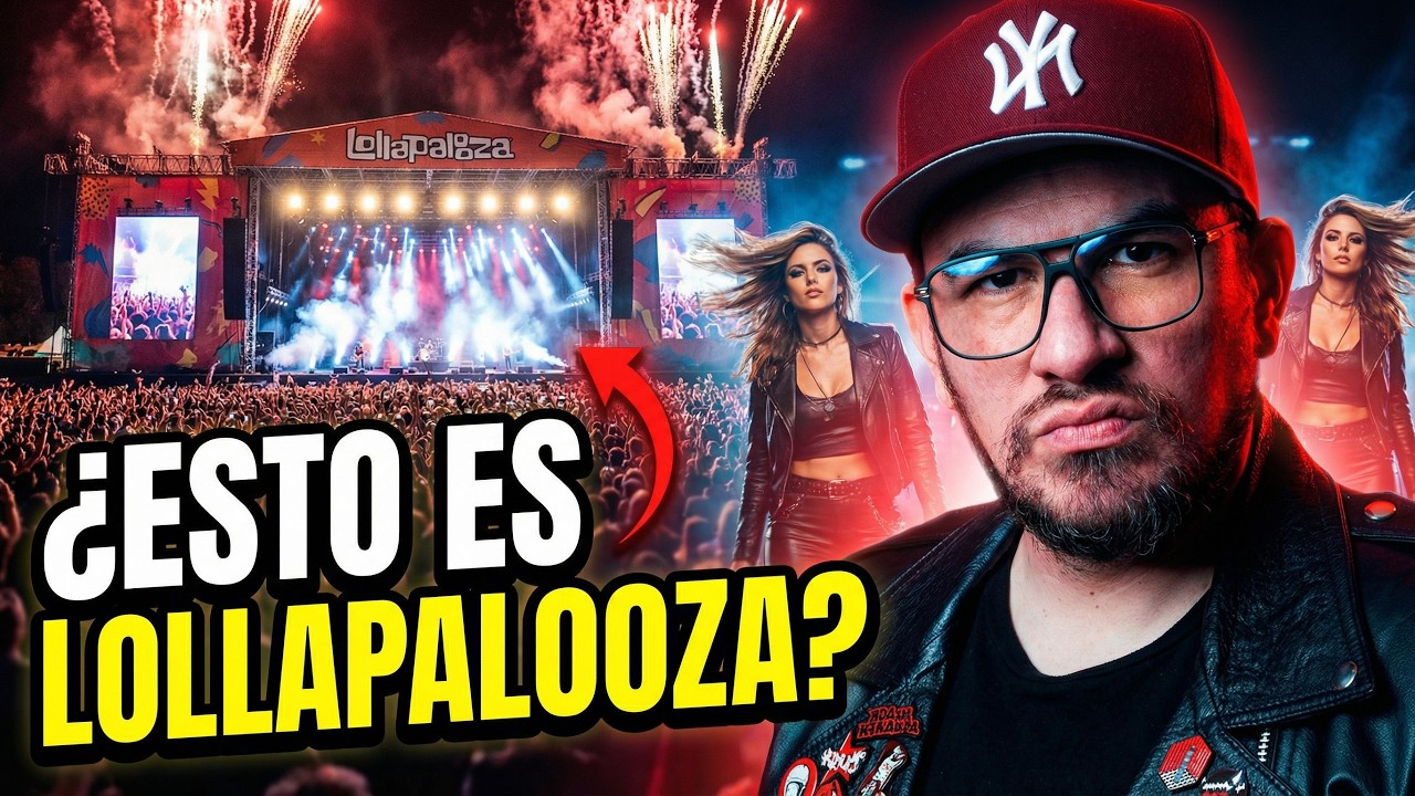 🎸¿Qué es el Lollapalooza? HISTORIA • Todo lo que necesitas saber •Brincando como en el Lollapalooza
